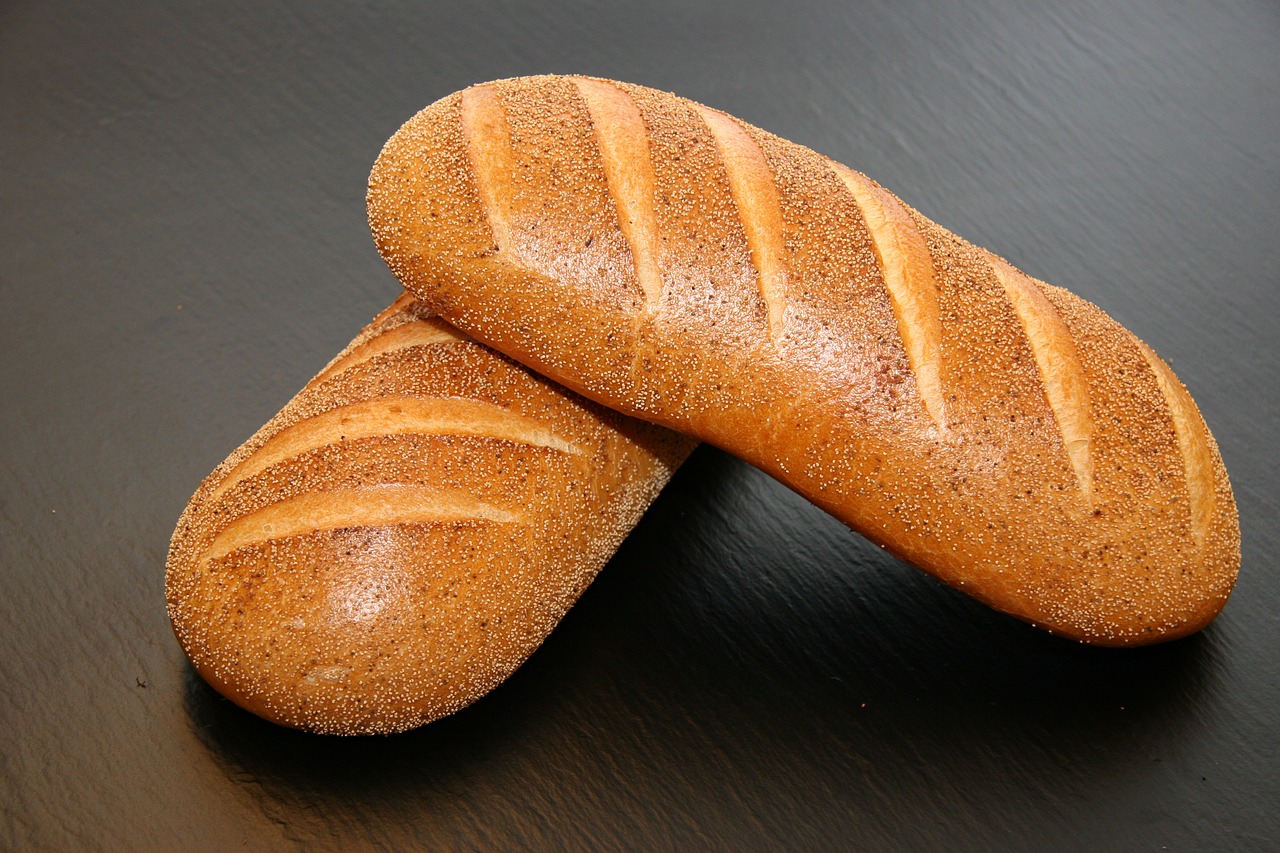 napoli bread bread poppy seed free photo