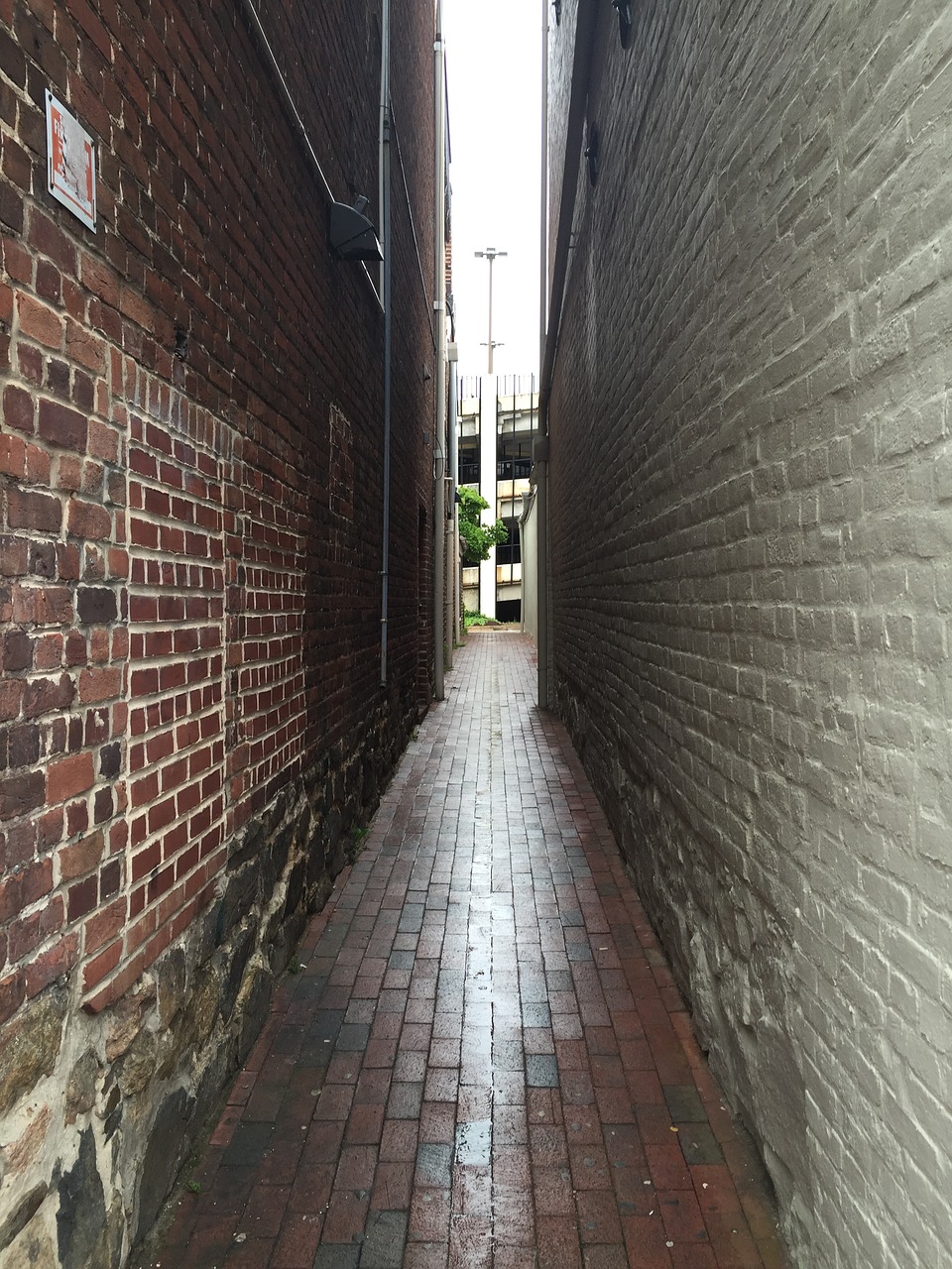 narrow passage narrow path free photo