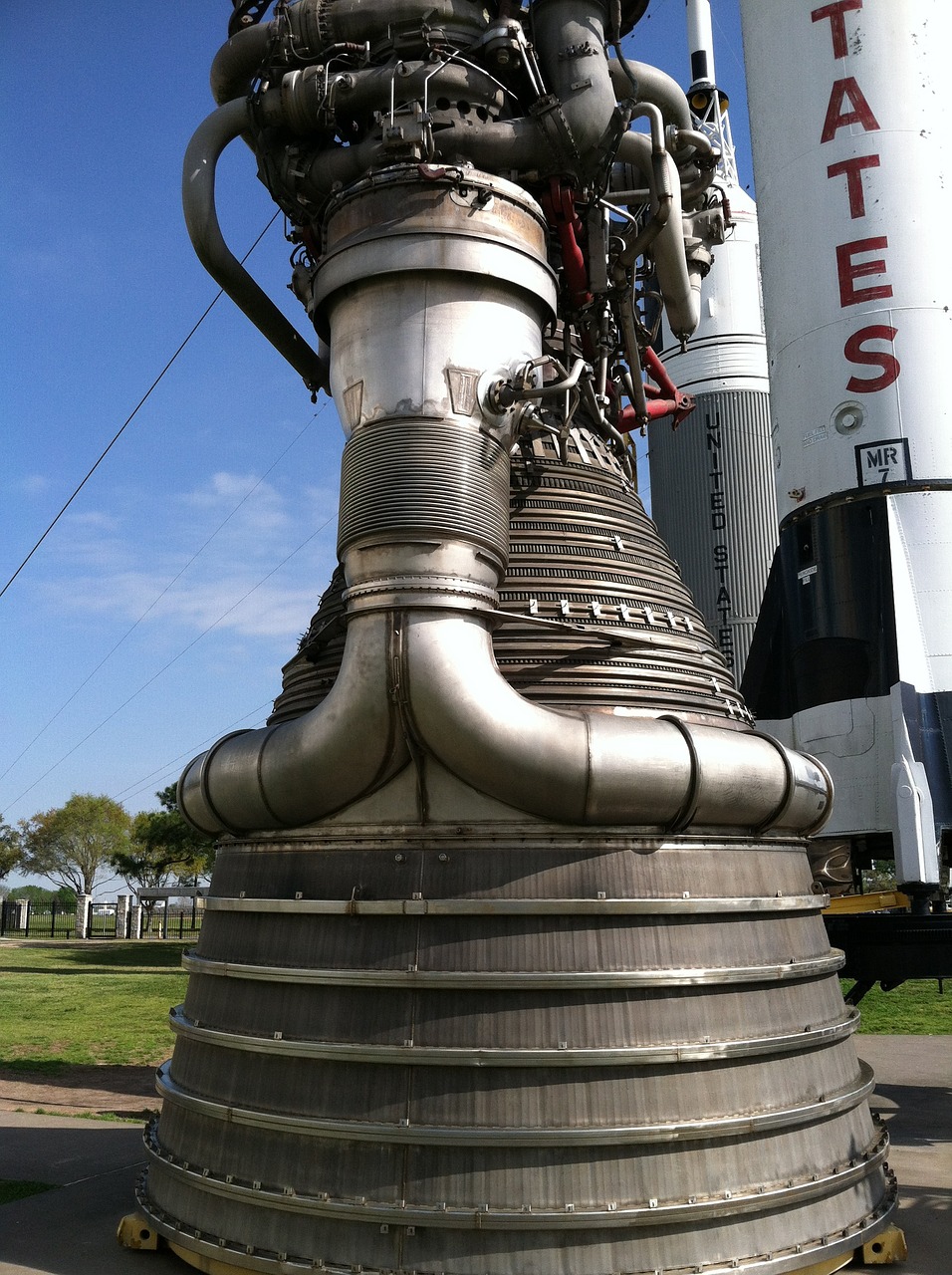 nasa rocket engine free photo