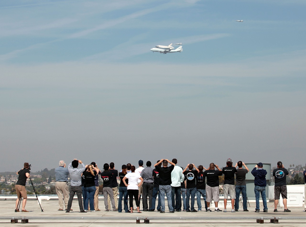 nasa space shuttle transportation free photo