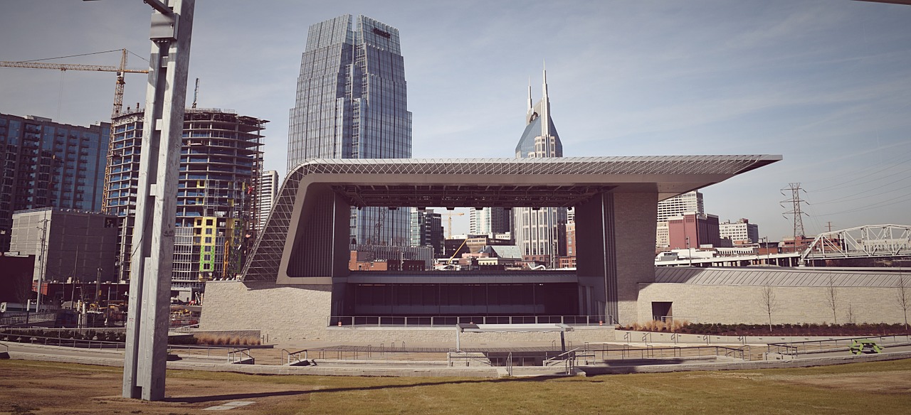 nashville downtown skyline free photo