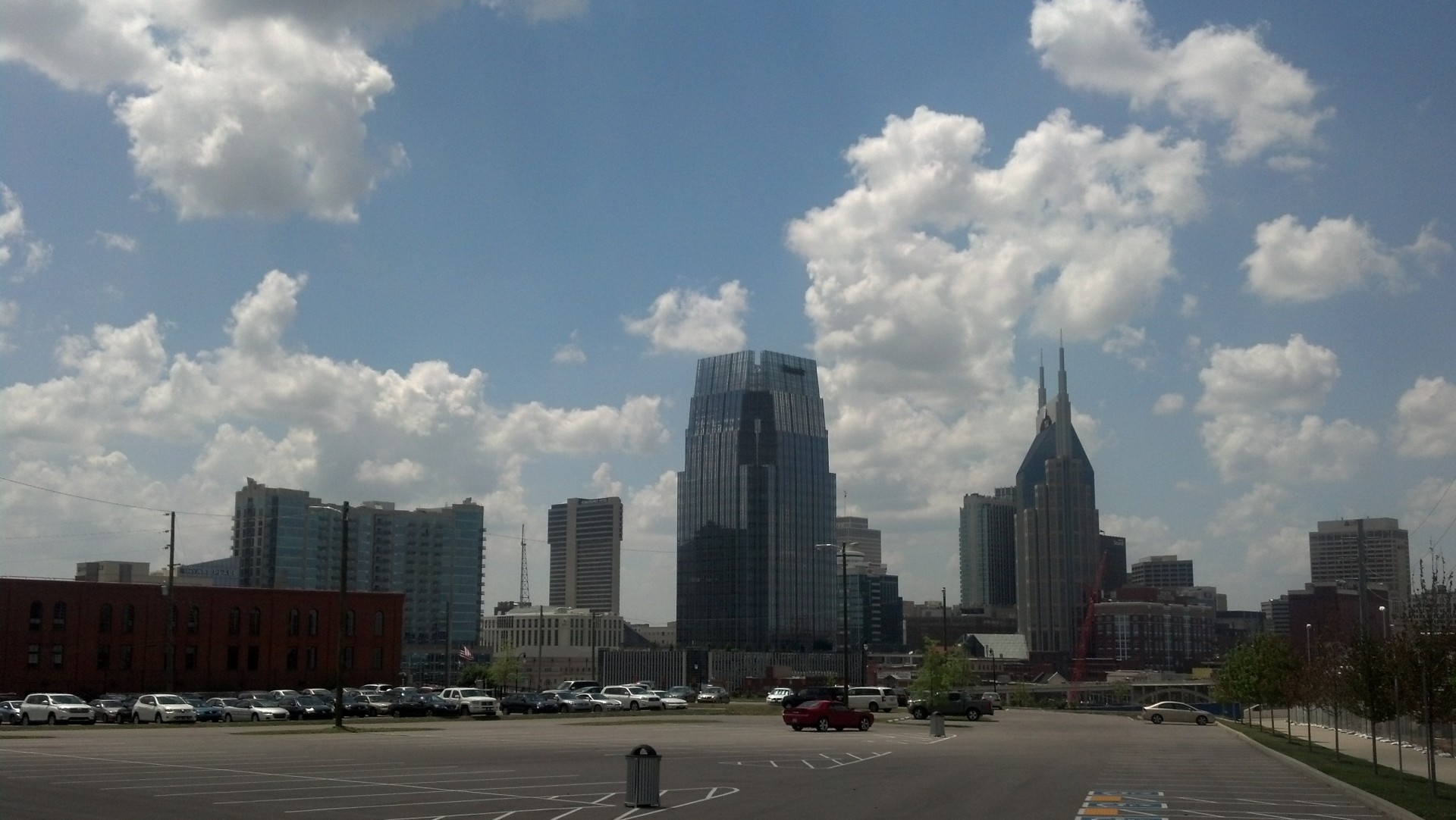 nashville city skyline free photo