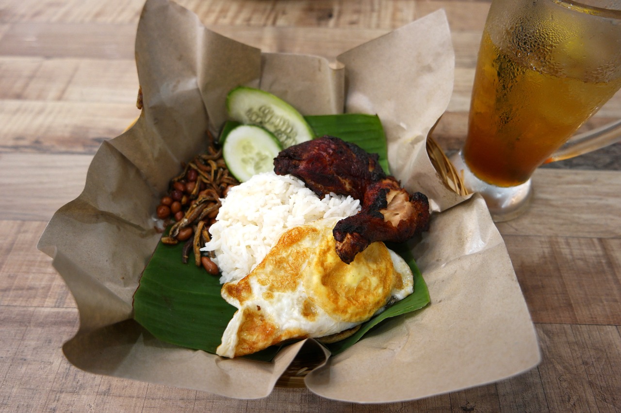nasi lemak malaysian free photo