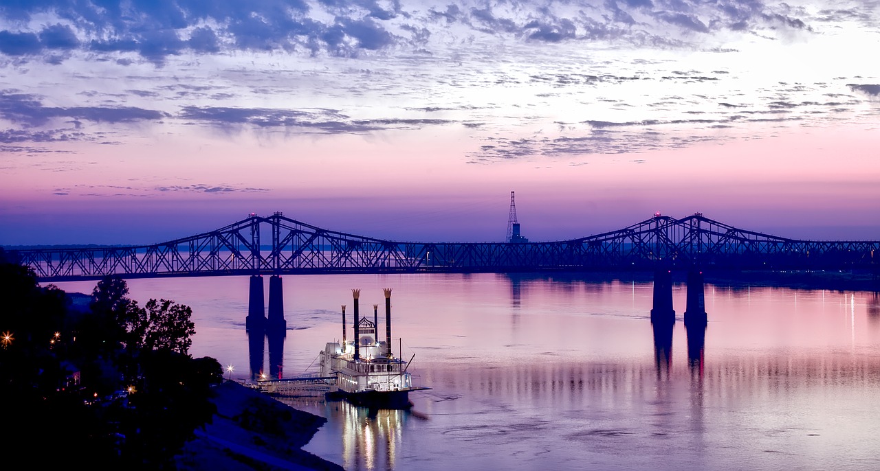 natchez mississippi river riverboat free photo