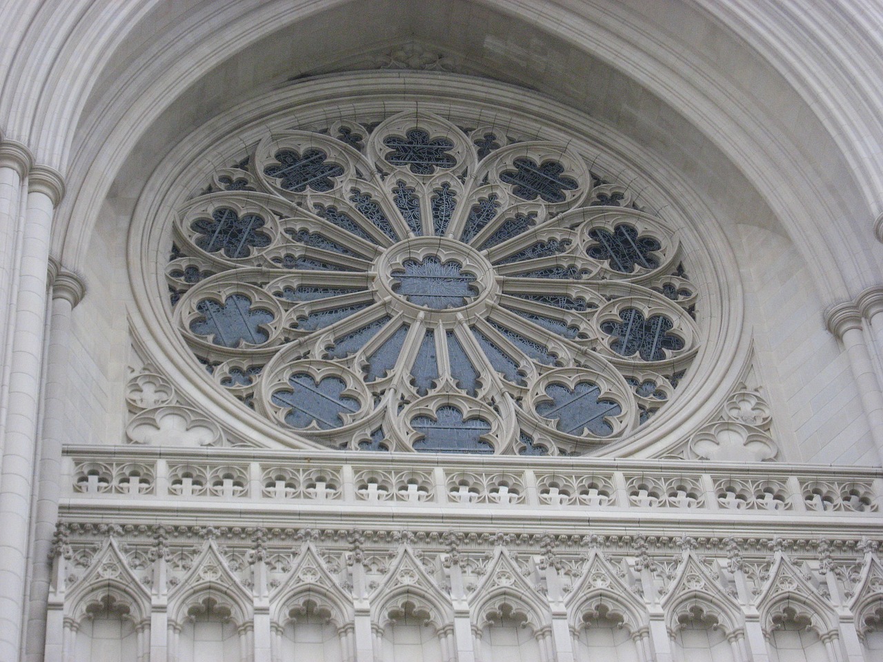 national cathedral stained glass architecture free photo