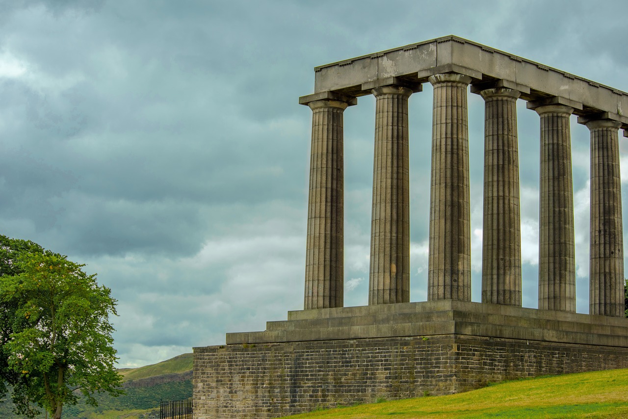 national monument of scotland edinburgh national free photo
