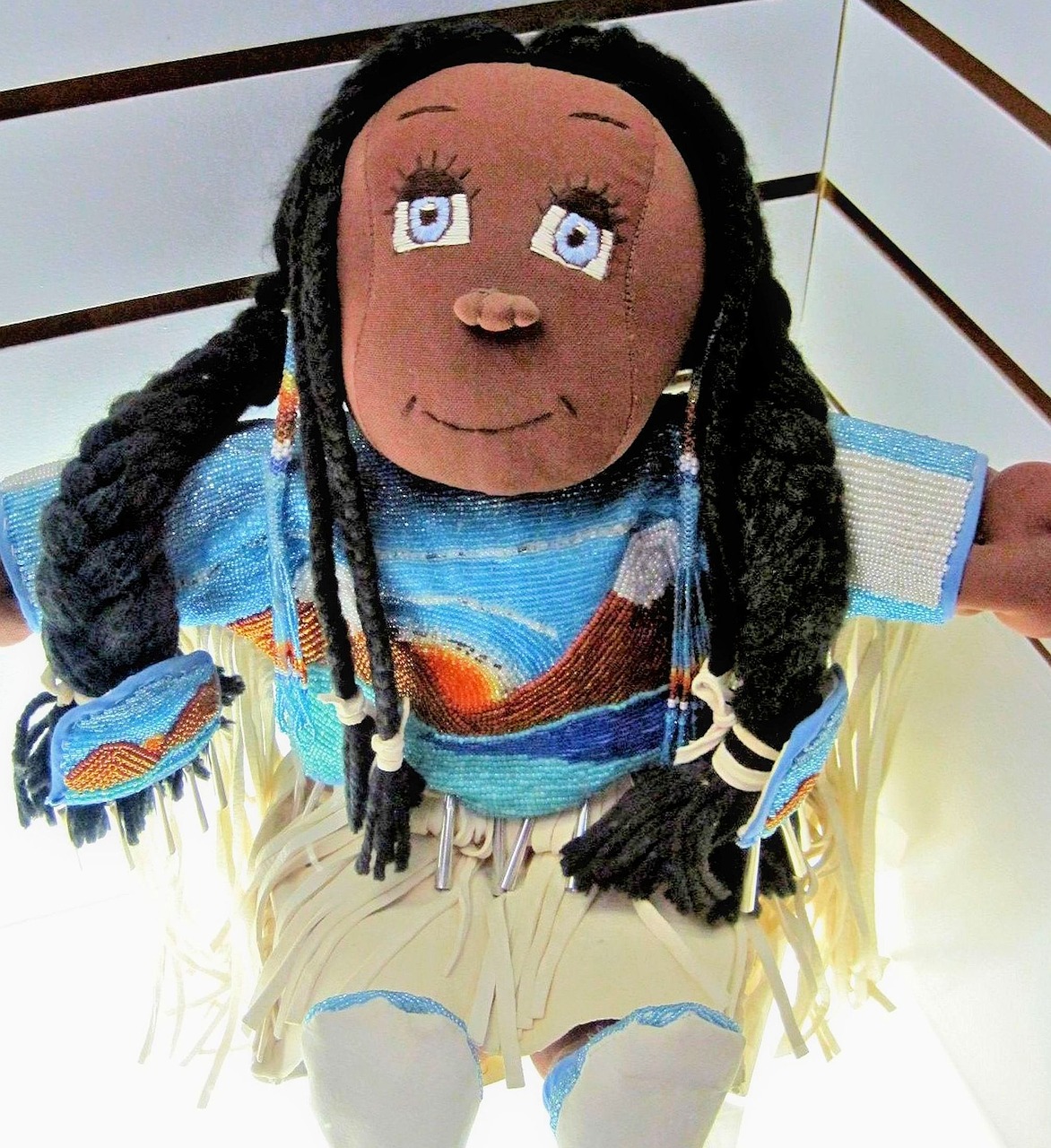 native indian doll museum hand sewn free photo