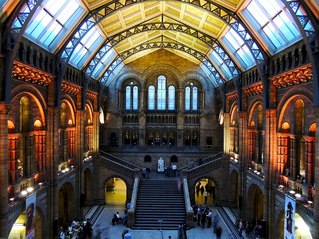 natural history museum london architecture free photo