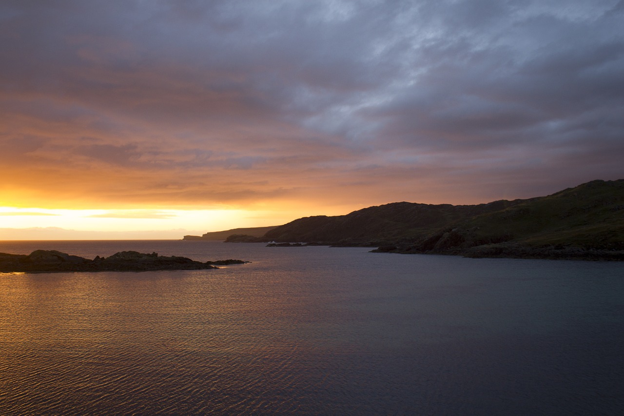 coastline tranquil nature free photo