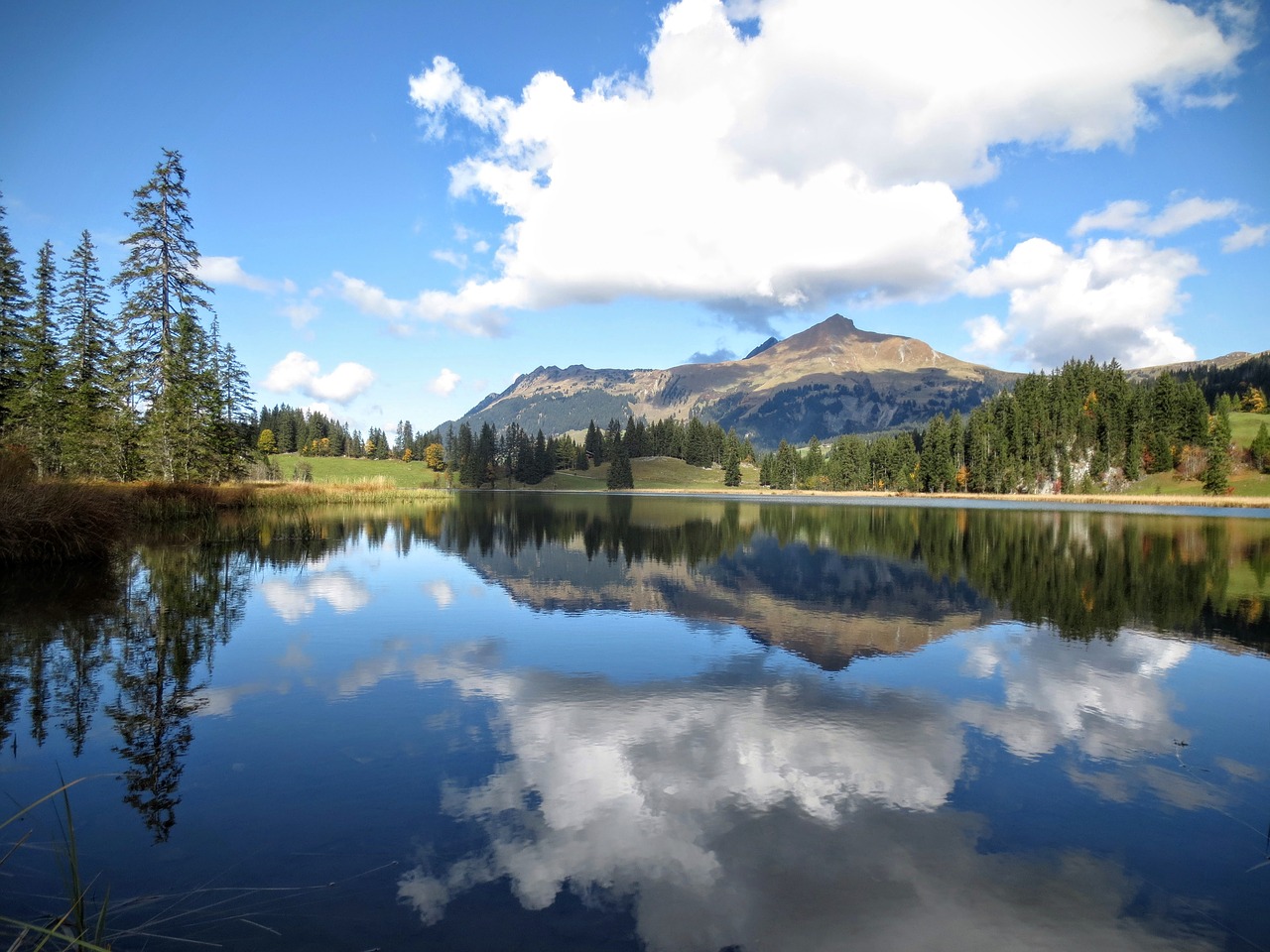 nature lake landscape free photo