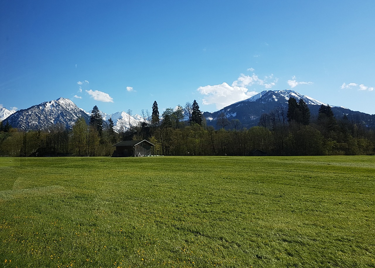 mountains alpine panorama free photo