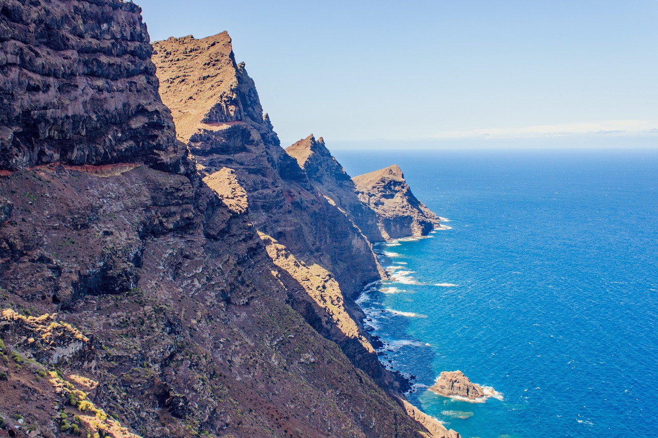 canary islands nature ocean free photo