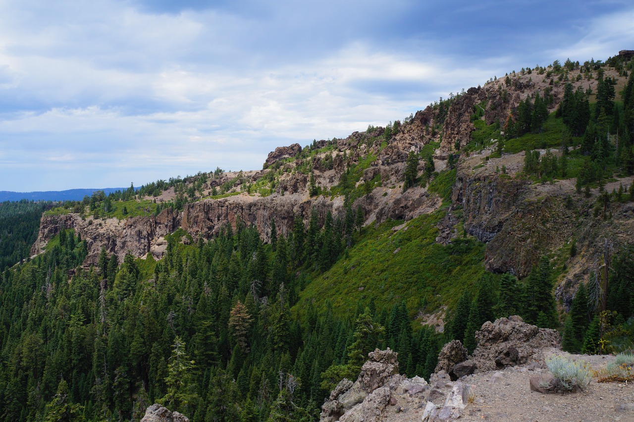 nature forest cliffs free photo