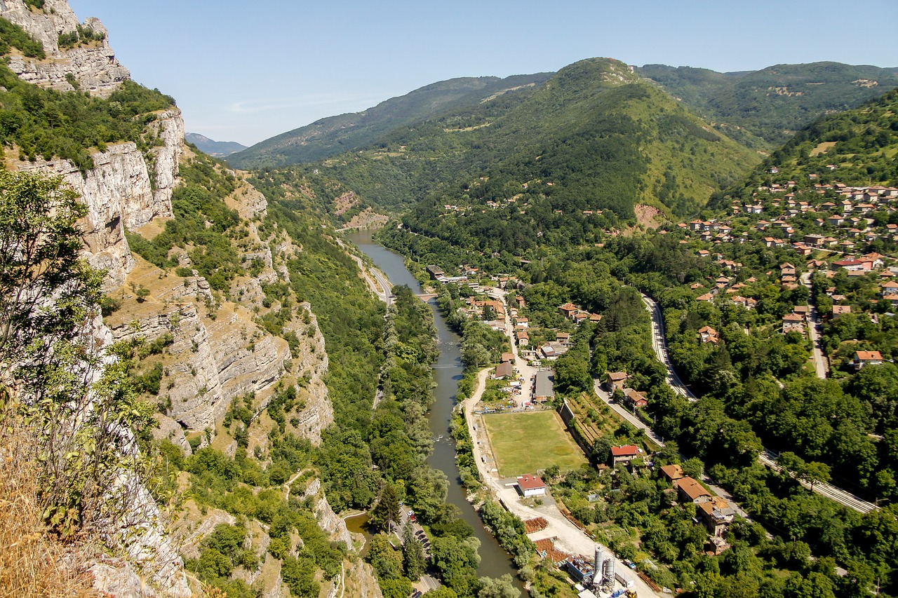 nature mountains river free photo