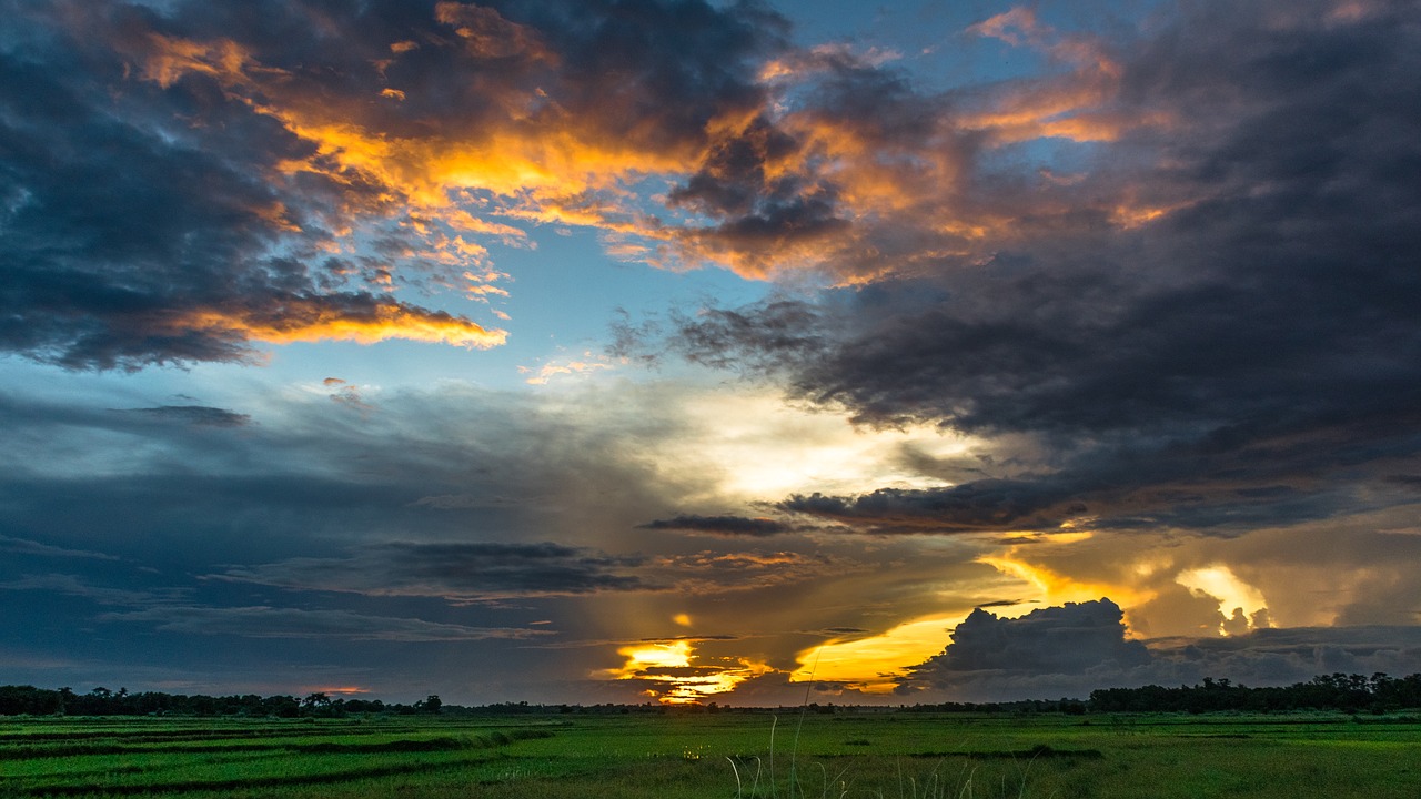 nature sky green free photo