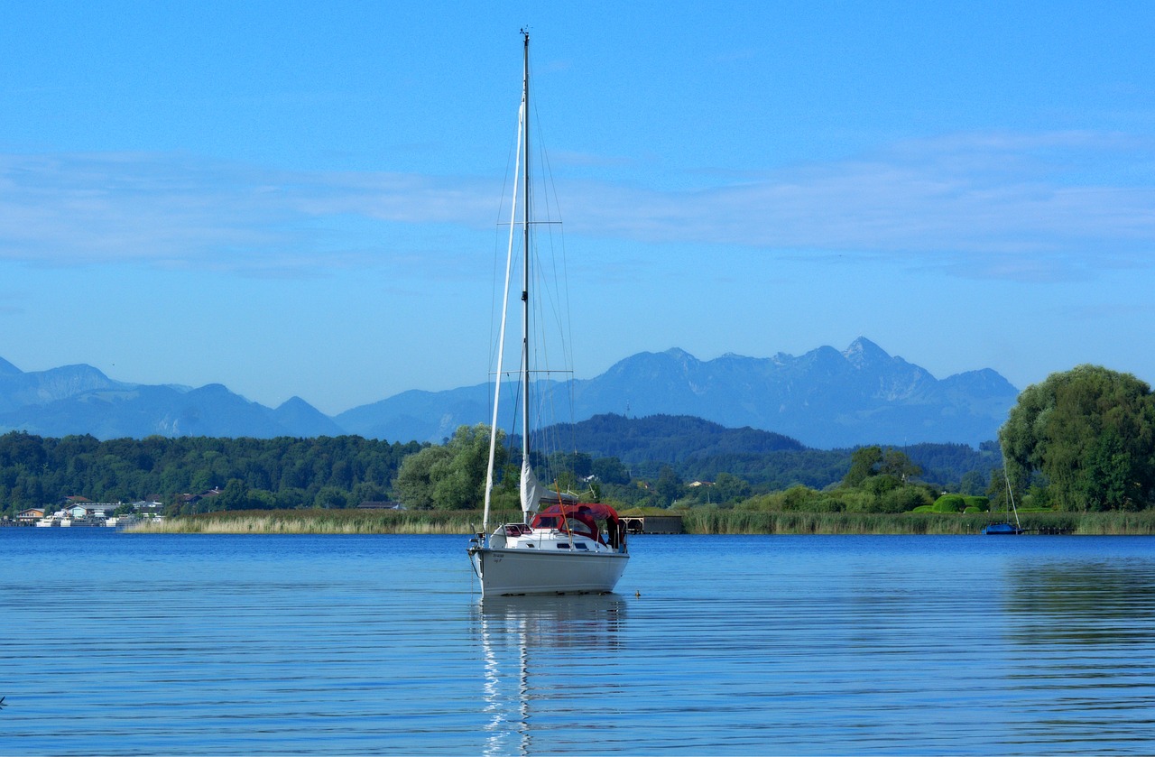 nature lake chiemsee free photo