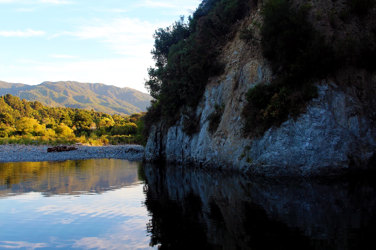 nature new zealand river free photo