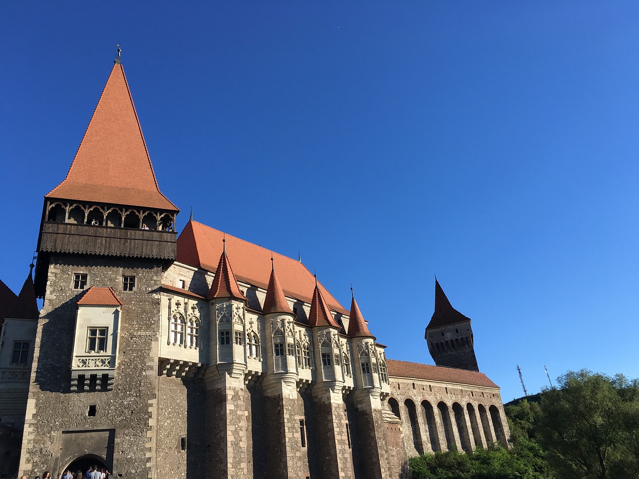 castle hunedoara romania free photo