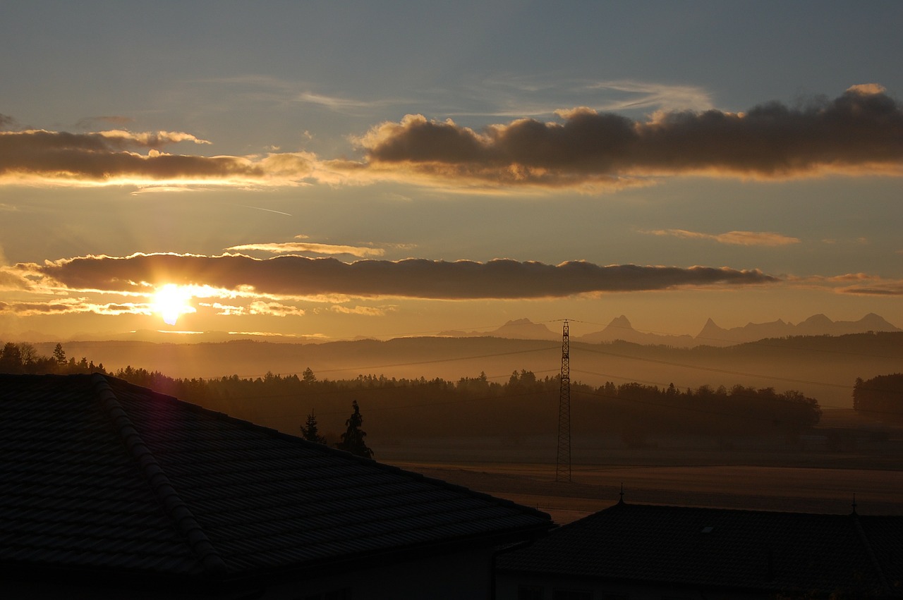 nature sky sunrise free photo