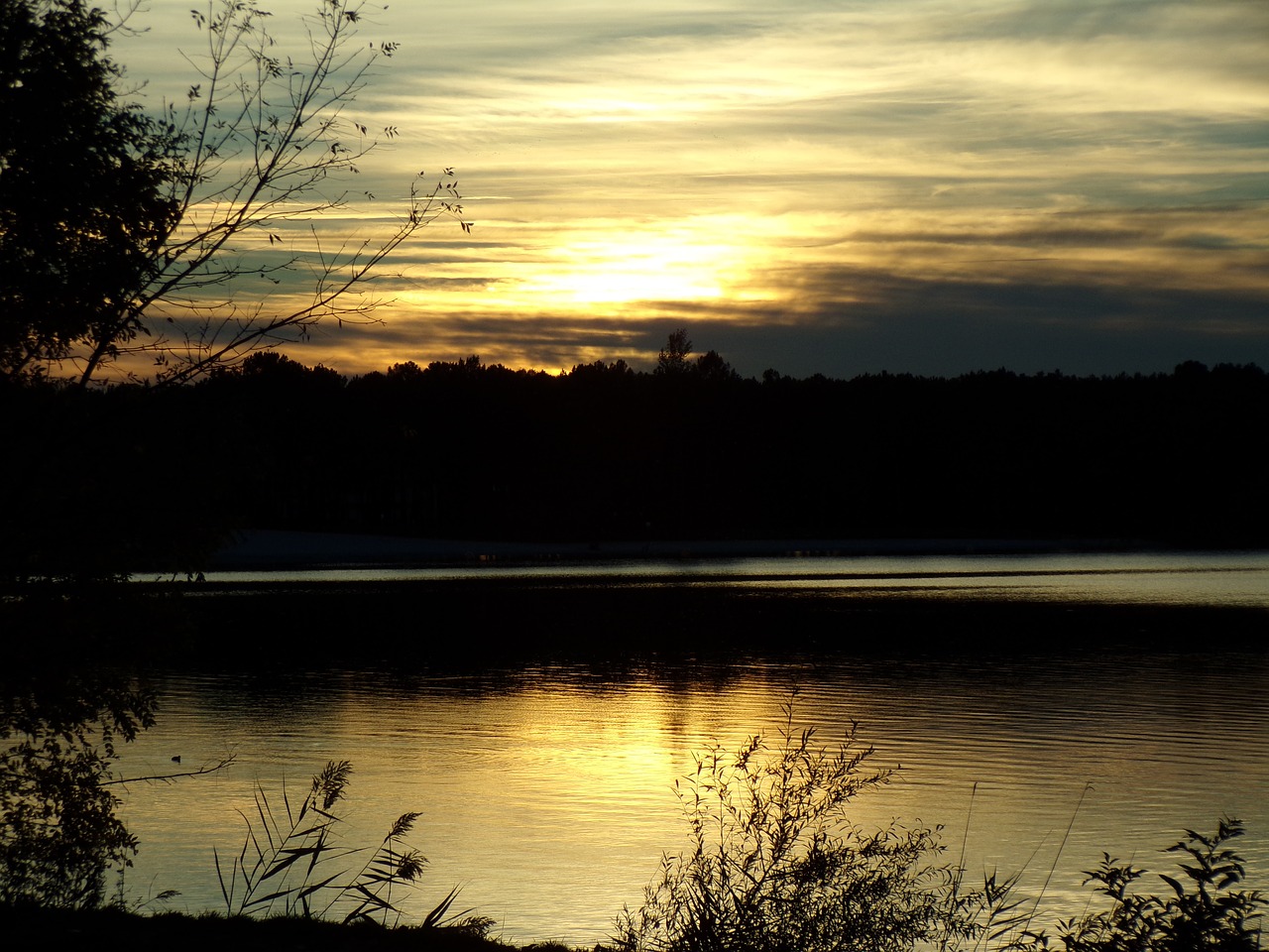 nature sunset water free photo