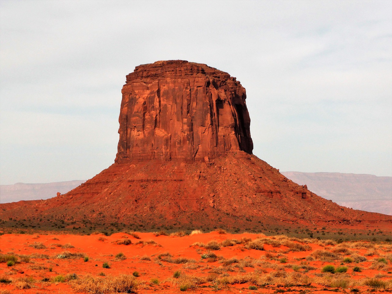 nature monument valley red free photo