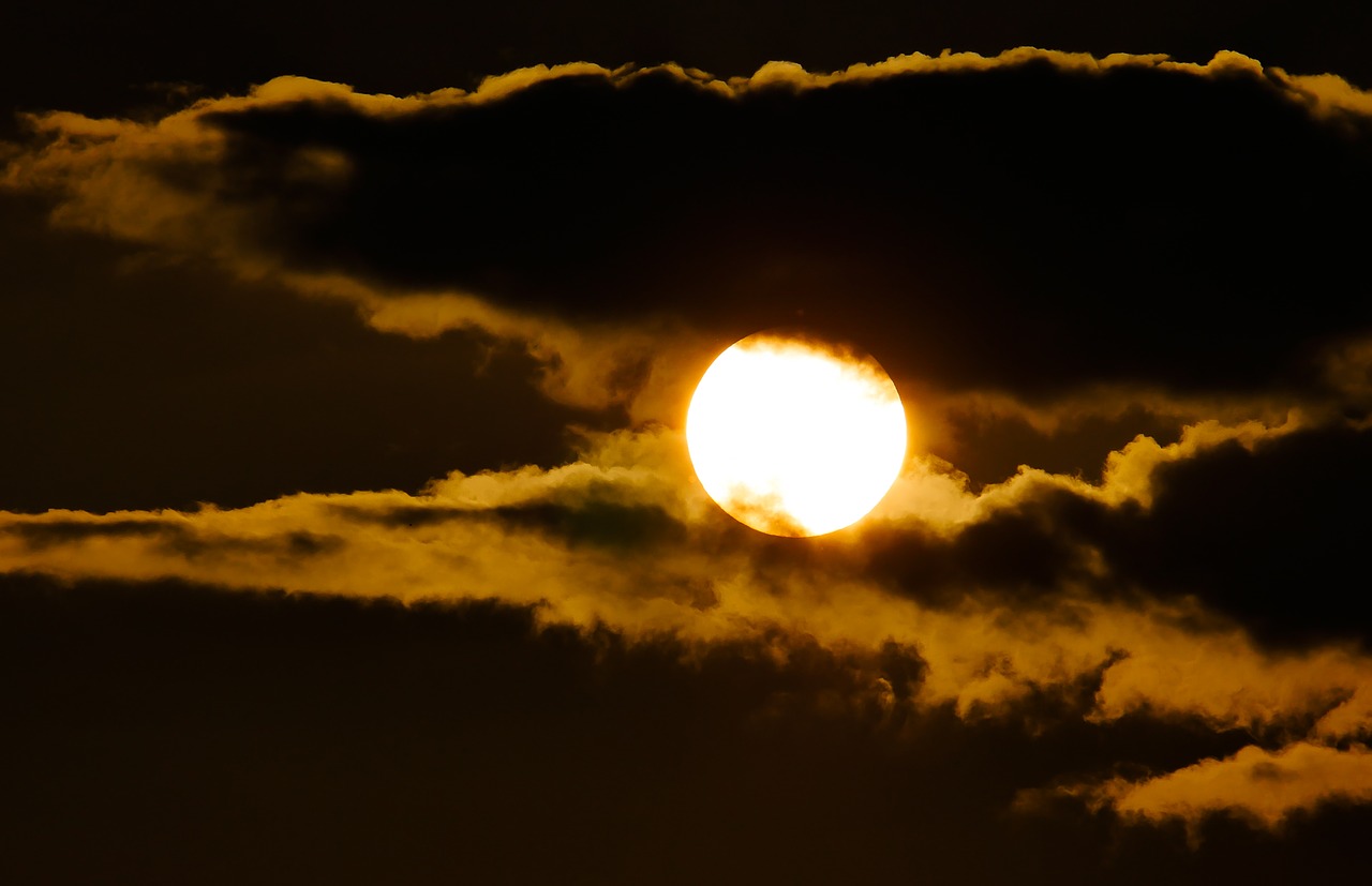 nature clouds sun free photo