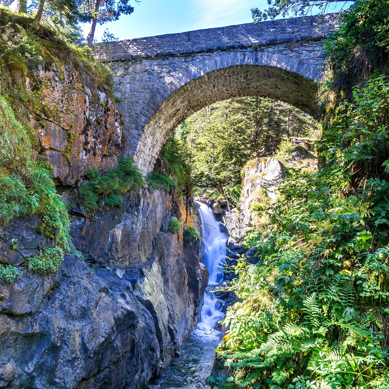 nature waterfall landscape free photo