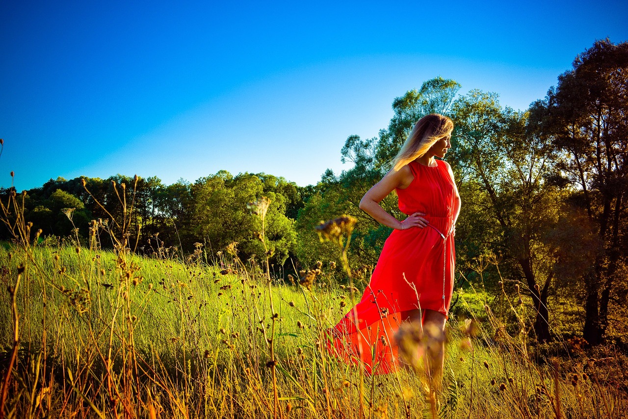 nature girl forest free photo