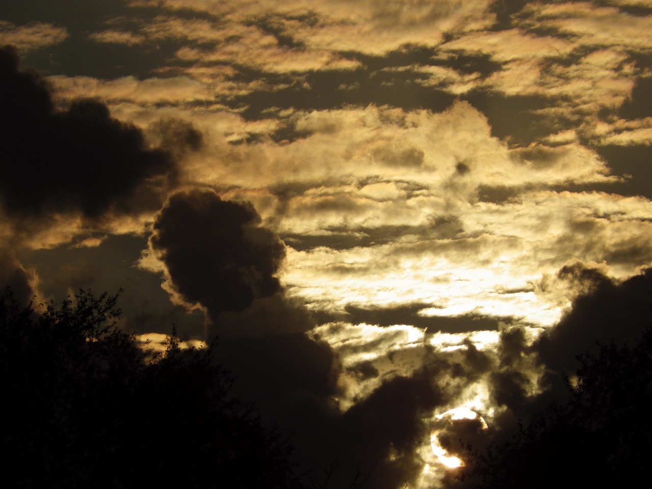 nature clouds sunset free photo