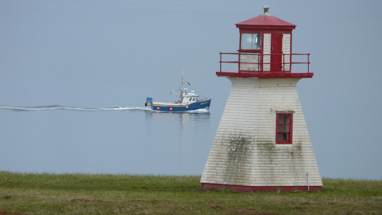 nature lighthouse madelene free photo