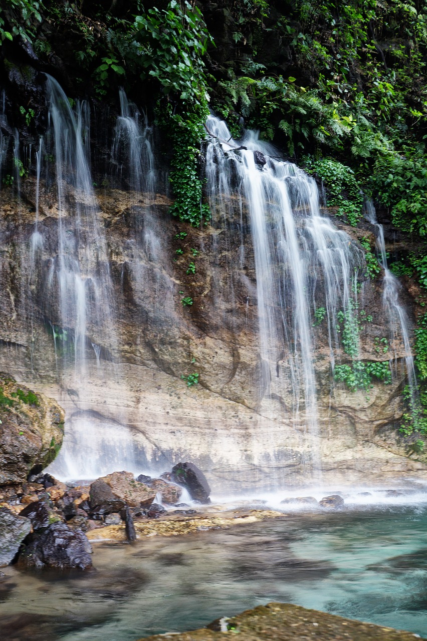 nature el salvador waterfalls free photo