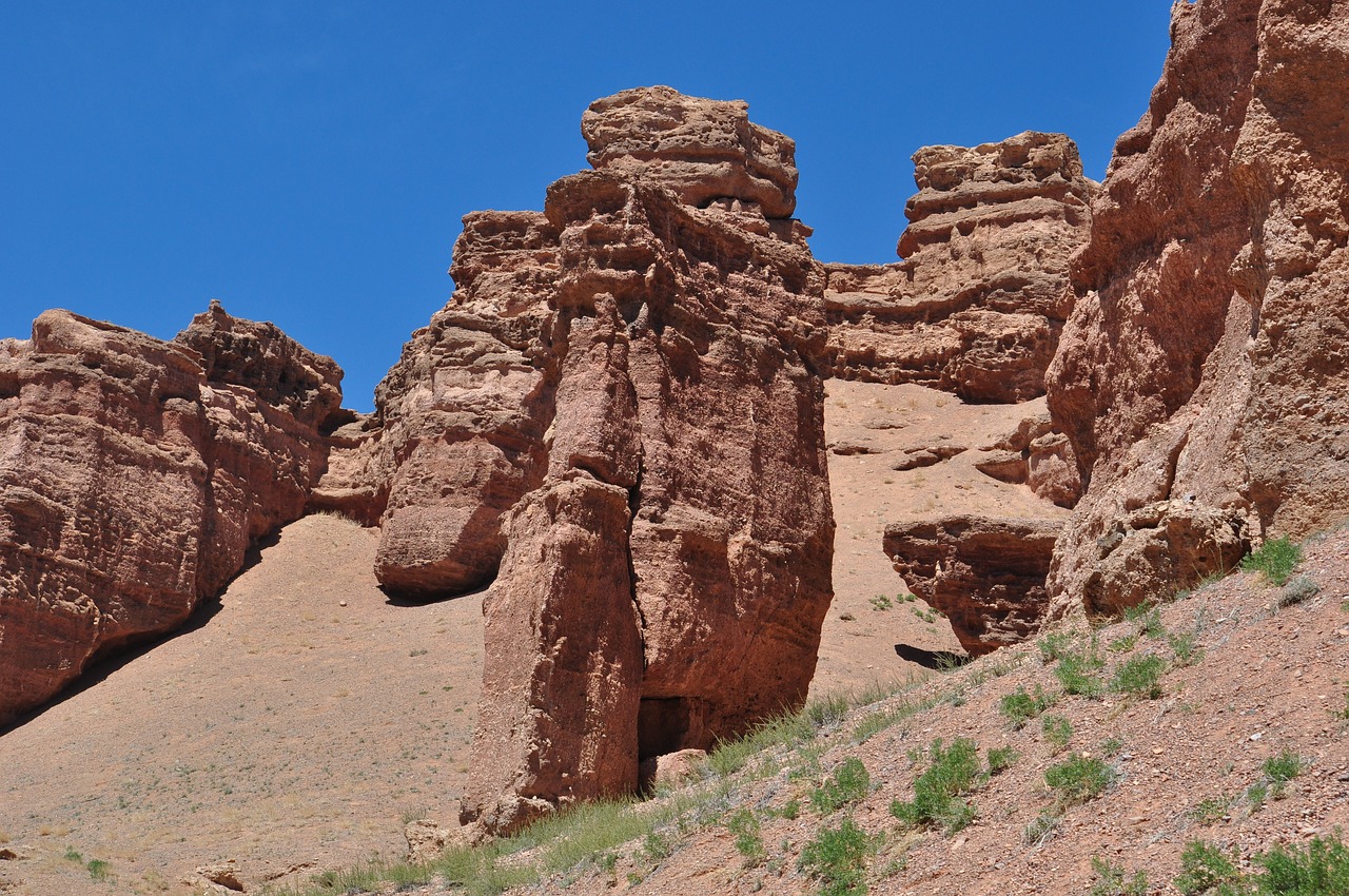 nature canyon stones free photo