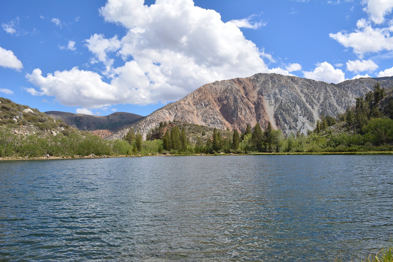 nature lake sky free photo