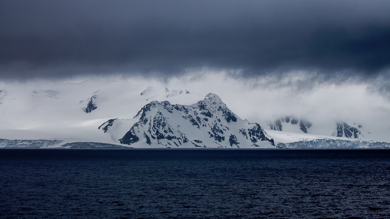 nature mountains snow free photo