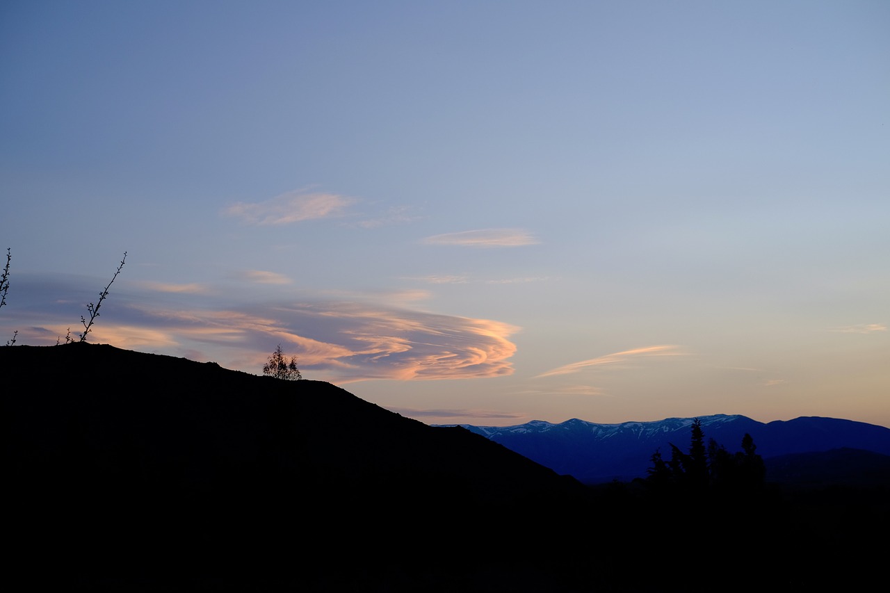 nature mountains sky free photo