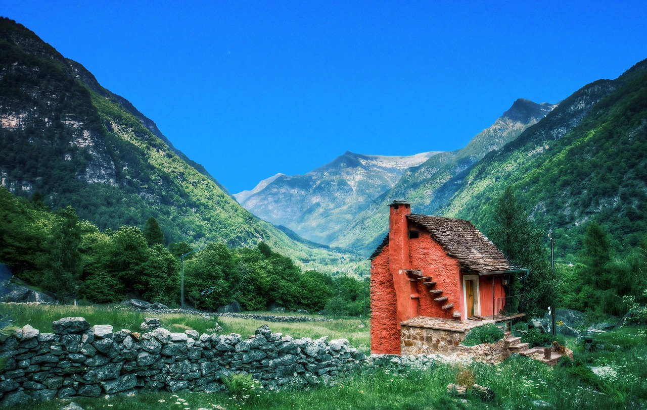 nature landscape cabin free photo