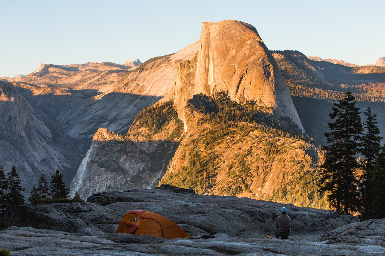 nature landscape tent free photo