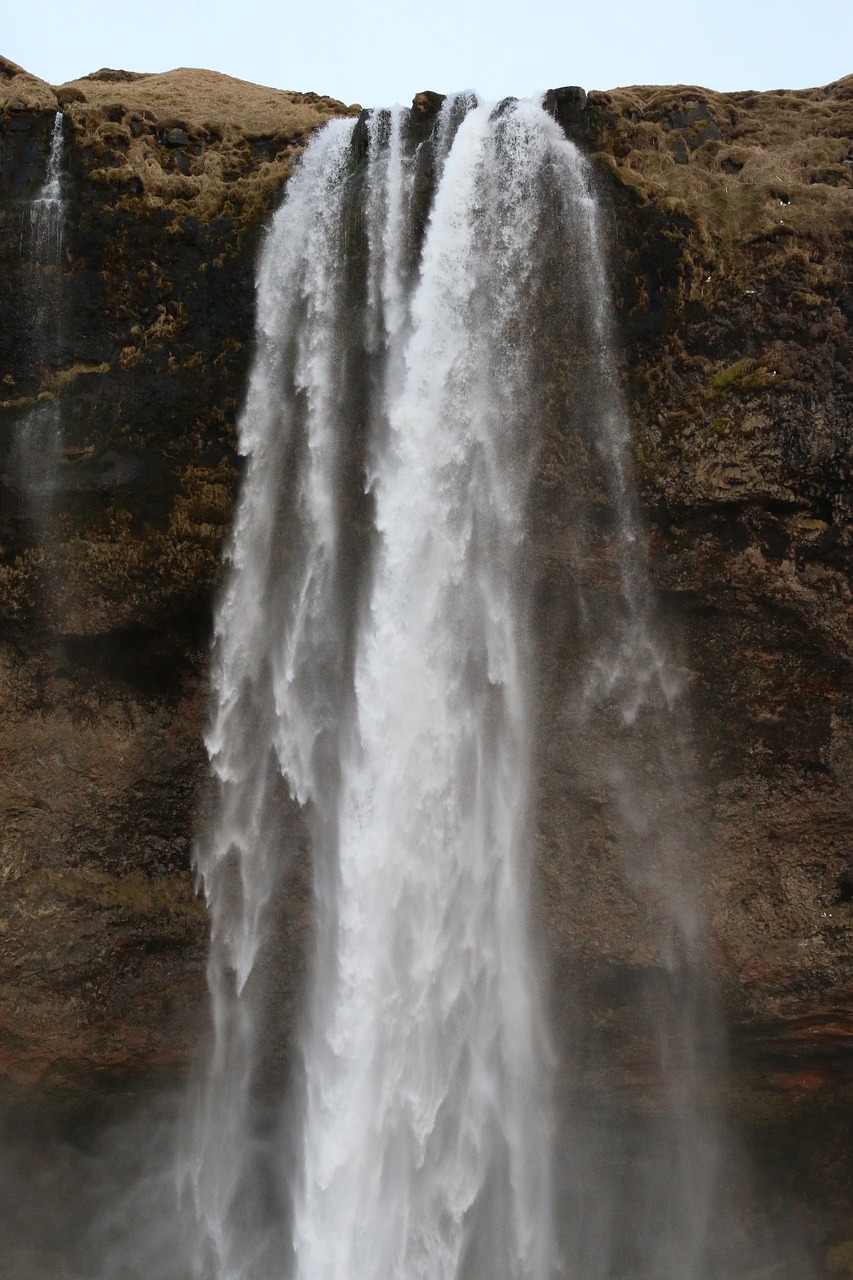 nature waterfalls raging free photo