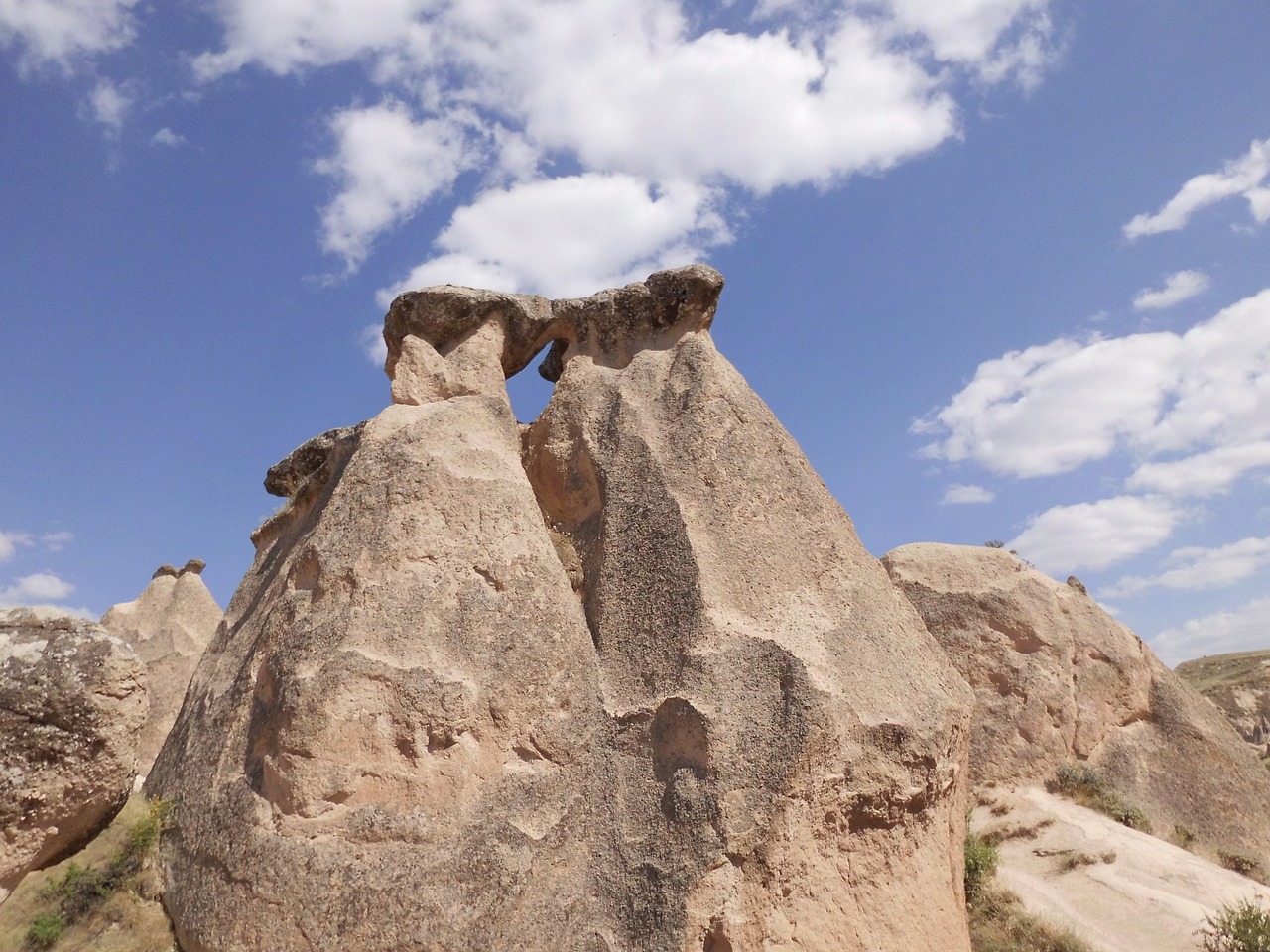 nature mountain cappadocia free photo