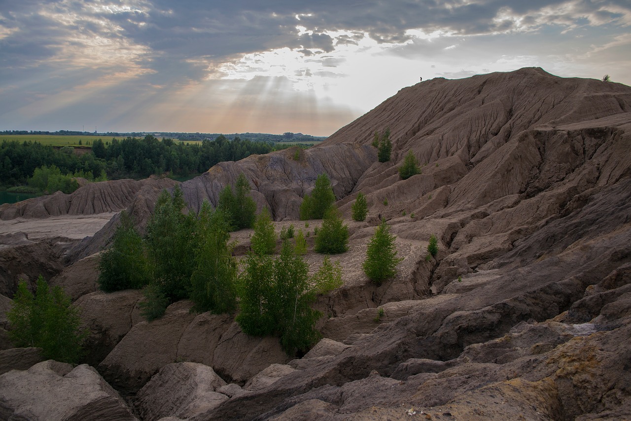 nature sky rays free photo