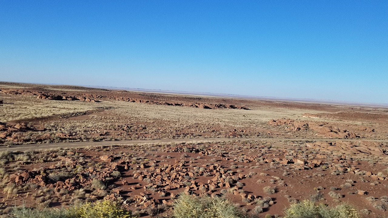 nature desert blue free photo