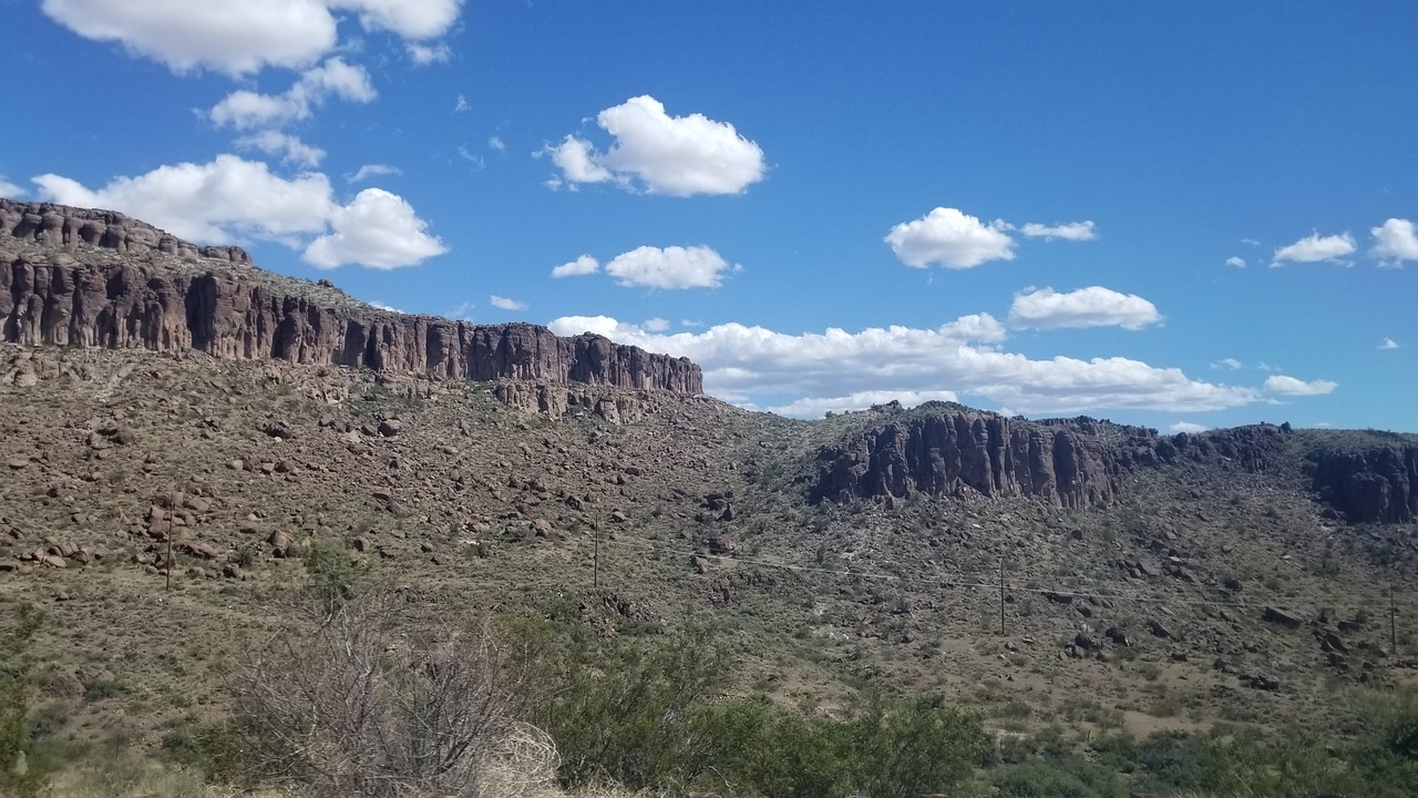 nature desert blue free photo