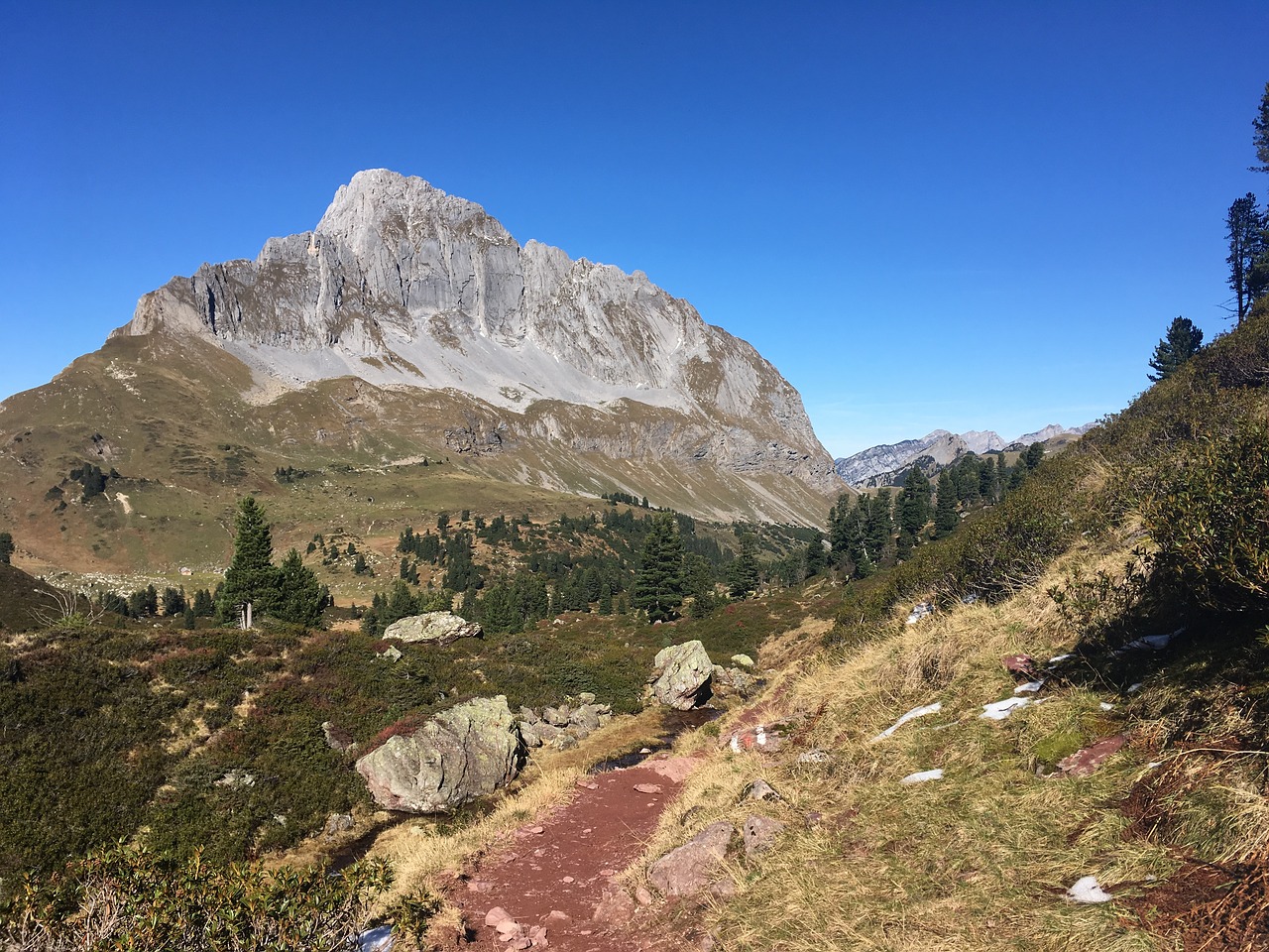 nature mountains autumn free photo