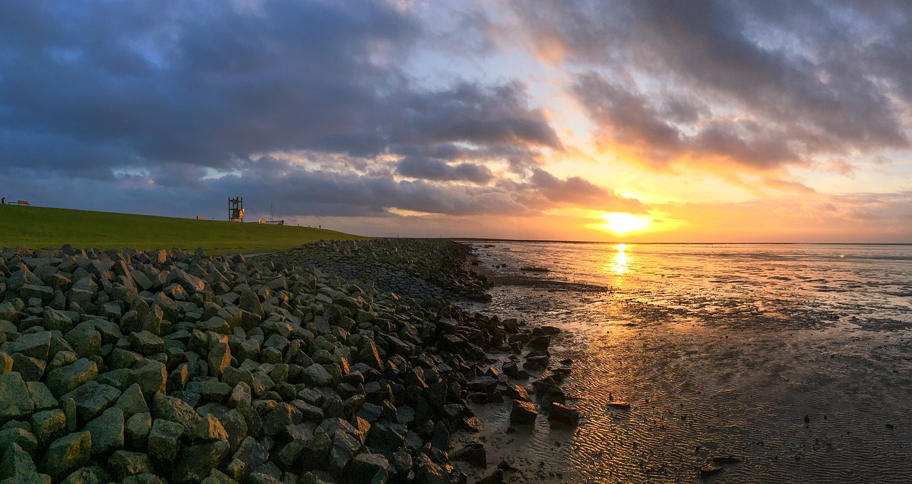 nature panorama sunset free photo