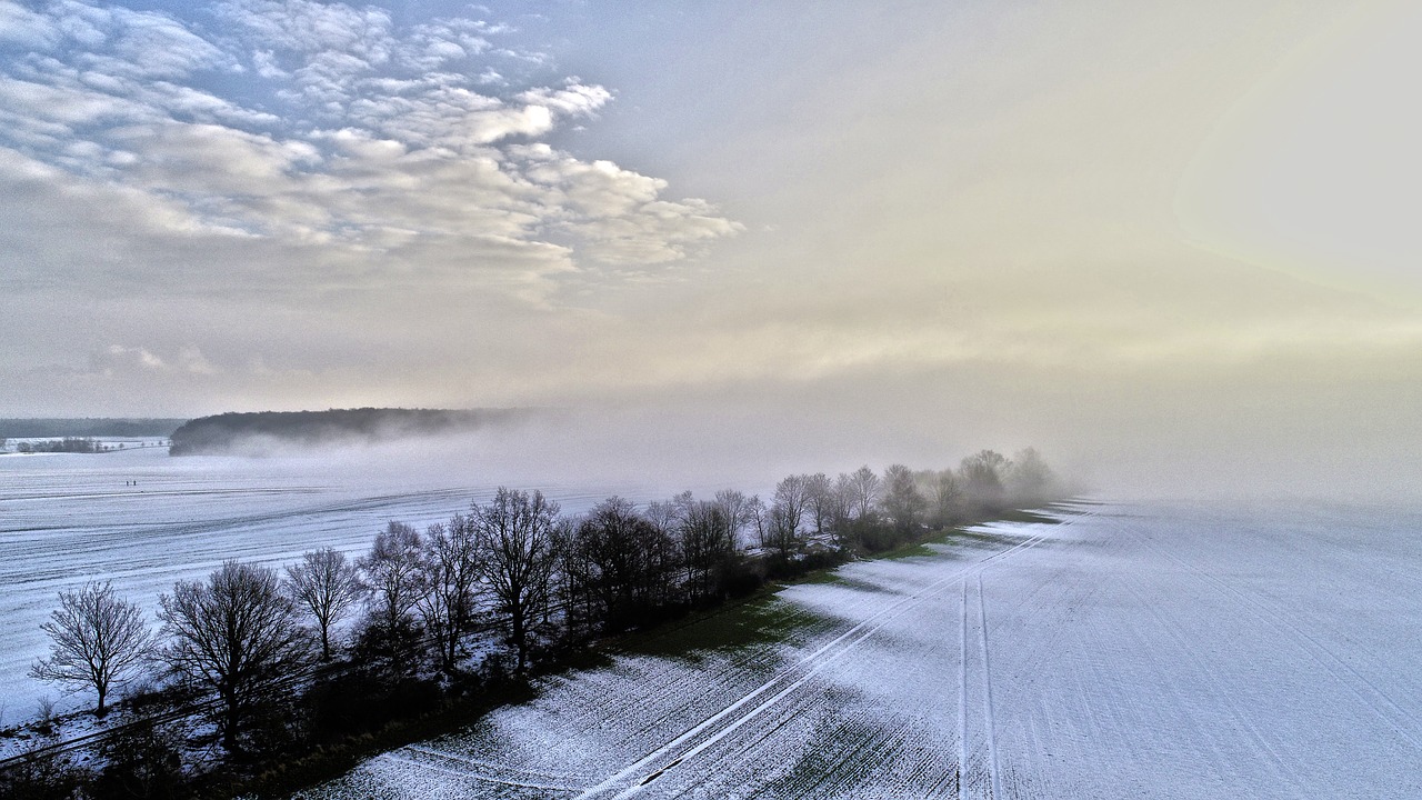 nature winter panorama free photo