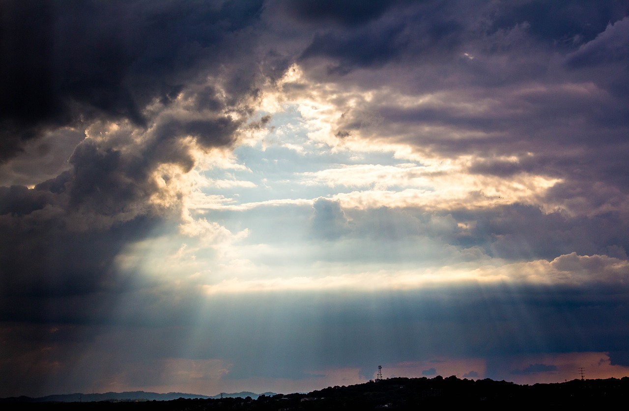 nature sunset sky free photo