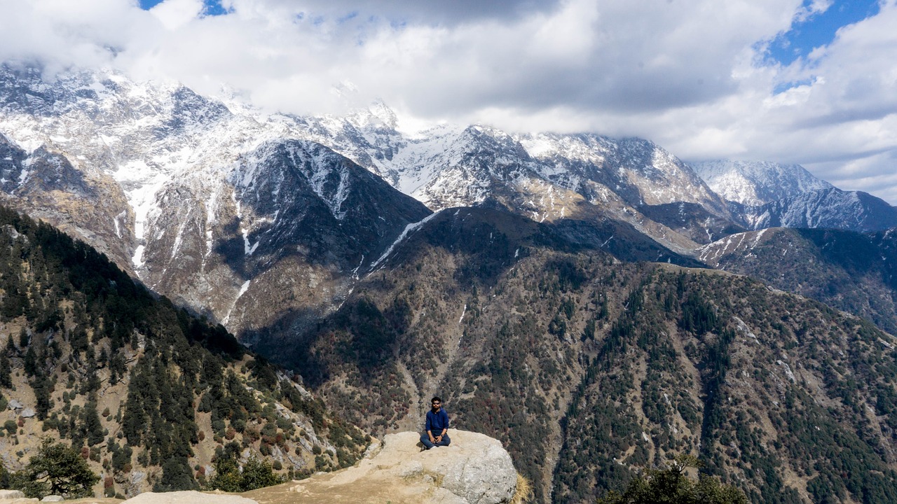 nature mountain snow free photo