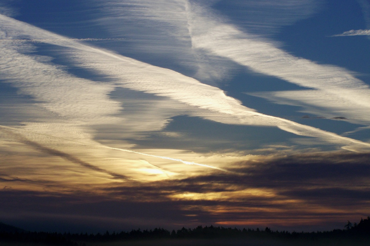 nature sunset sky free photo