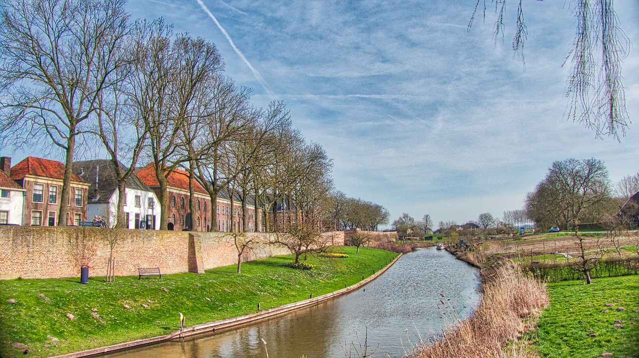 nature  outdoor  canal free photo