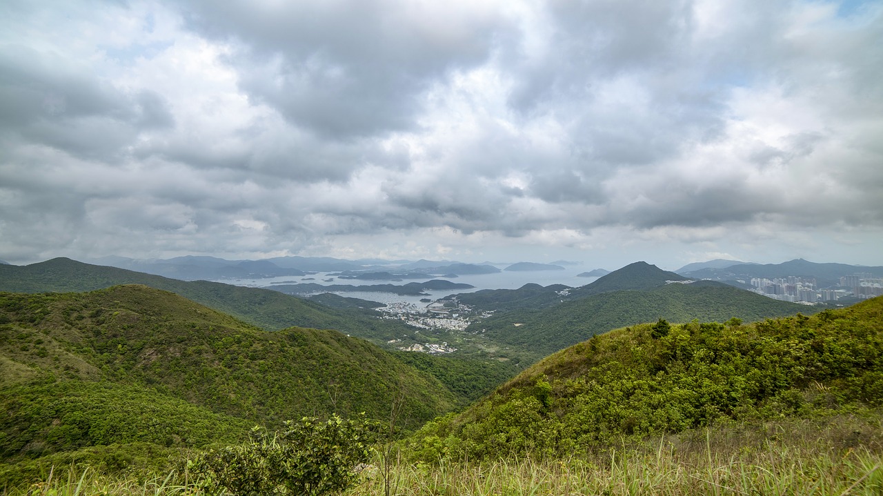 nature  a bird's eye view  landscape free photo